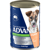 ADVANCE Puppy Plus Growth Lamb And Rice Wet Dog Food Cans - Furbabies Online